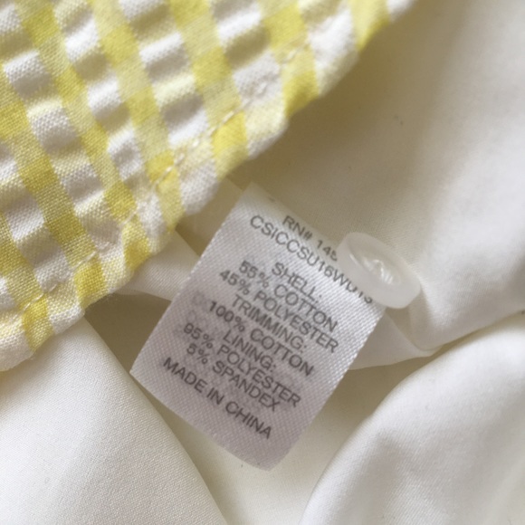 Charming Charlie Yellow Check Vintage Picnic Dress - Picture 6 of 8